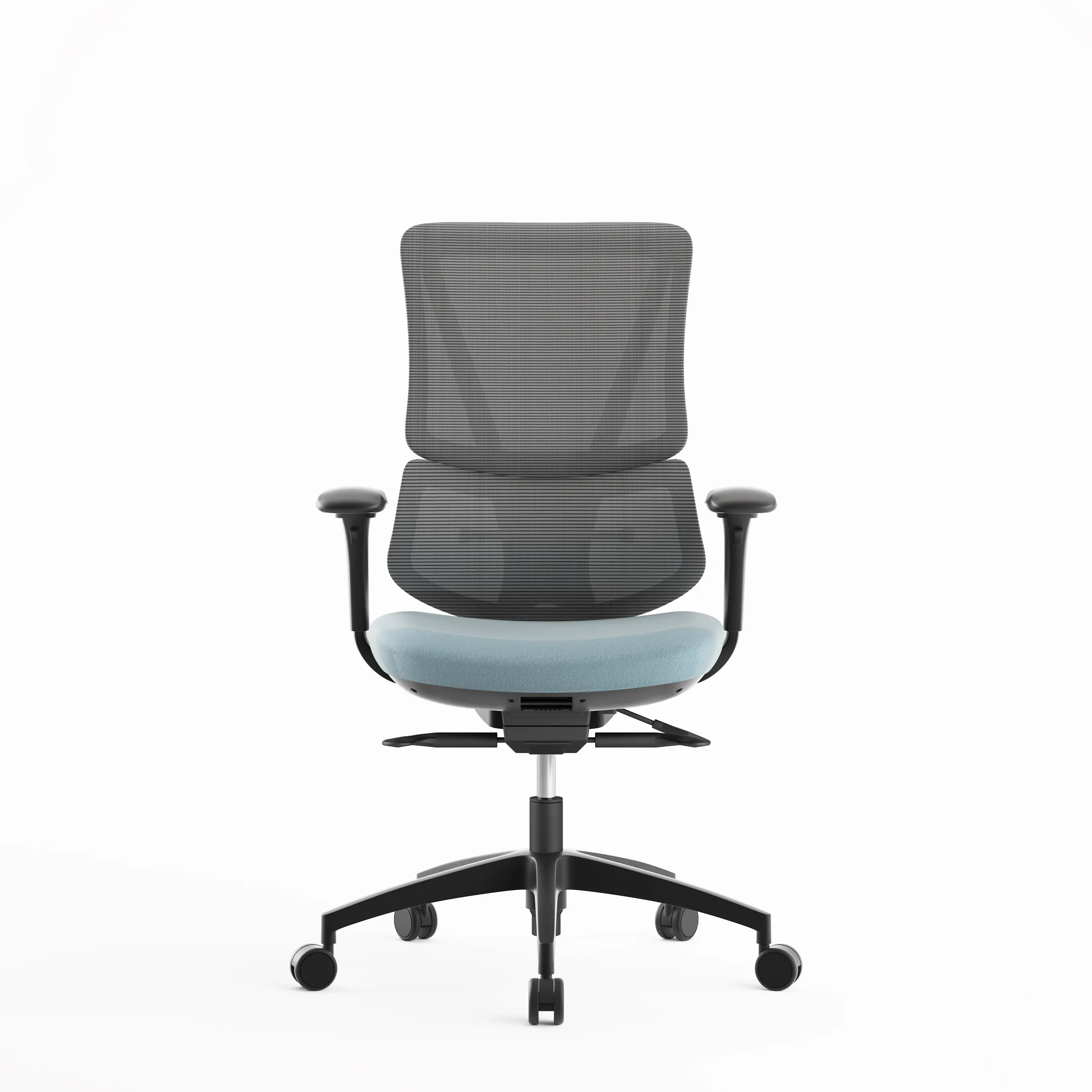 2024 terbaik modern murah mesh putar kursi komputer adjustable kerja ceo mewah pertengahan belakang kursi kantor ergonomis dengan dukungan pinggang