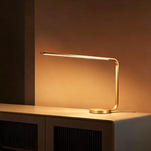 Copper European Design LED Desk <b>Lamp</b> Touch Control Iron Material Minimalist Modern Style Eye Protection <b>Study</b> Reading Light - Product Image 4