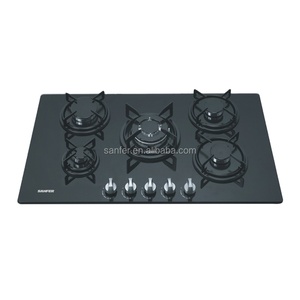 Placa de gas de vidrio templado de 5 quemadores - Product Image 5