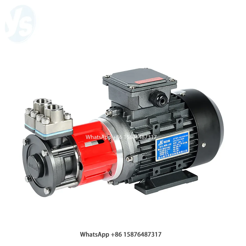 YS compressor magnetic stainless steel hot oil single stage centrifugal pump magnetic cleaning water pump