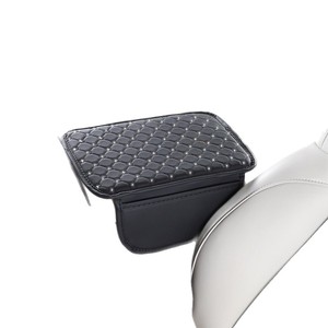 Reposabrazos Universal de Cuero para Coche, con Diseño de Diamantes, Protector <span class=keywords><strong>Central</strong></span>, Resistente al Desgaste y con Patrón Elevador - Product Image 5