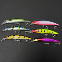 Leurre Minnow Artificiel Rigide SPEARHEAD RYUKI 110S de 110 mm et 21 g, à Coulée Lourde, pour Pêche au Bar, au Brochet et en Eau de Mer