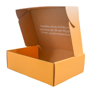 Conception de logo personnalisé OEM emballage postal d'emballage pliable en papier boîte d'expédition de papier kraft ondulé personnalisé - Product Image 3