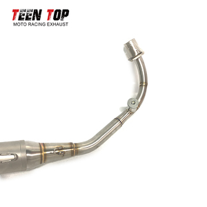 ระบบท่อไอเสียรถมอเตอร์ไซค์แบบเต็มระบบสำหรับ <span class=keywords><strong>Vespa</strong></span> <span class=keywords><strong>Sprint</strong></span> Primavera 125IE 150IE 3V I Get Piaggio Liberty 2017-<span class=keywords><strong>2022</strong></span> ท่อไอเสียสกู๊ตเตอร์ - Product Image 4