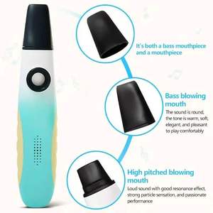 Nuevo Kazoo de ABS con Doble Boquilla y Cavidad de Resonancia Grande, Ajustable para Principiantes y Acompañamiento - Product Image 3
