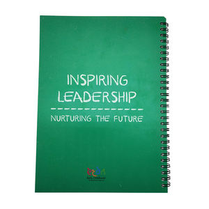 Cuaderno Espiral A4 A5 de Tapa Dura, PP/Papel Ecológico, con Logotipo Personalizado, Regla Universitaria, 100 Hojas, Mensual/Semanal, Precio de Fábrica - Product Image 3