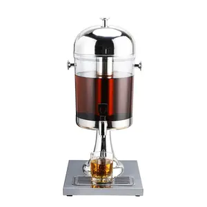 Stainless Steel Cold Drink Dispensers Commercial Coffee Dispenser With Faucet Juice Beer Beverage Dispenser