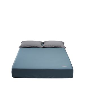 Housse <span class=keywords><strong>de</strong></span> matelas en coton à fibres longues 100% Taille Queen 180*200cm Textile <span class=keywords><strong>de</strong></span> maison Drap housse personnalisé à poche profonde - Product Image 1