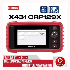 Herramienta de diagnóstico del lector de código del escáner del coche X431 CRP 129X OBD2 con reinicio para el motor ABS SRS PK - Product Image 2