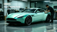 Film de protection de peinture auto-cicatrisant TPU PPF Premium Dream Turquoise 8,5 mil, qualité professionnelle, pour covering automobile, 1,52x15m