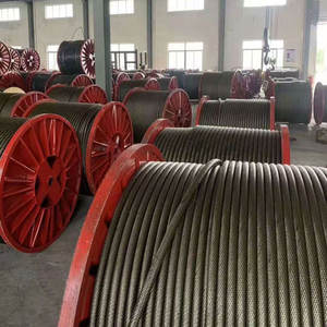 Câble en acier galvanisé anti-torsion multicouche 35X7 35xk7 pour grue sur chenilles, norme ISO2408 - Product Image 3