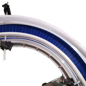 ตารางสายพานลำเลียงสะสมพร้อมลวดตาข่ายพลาสติกสำหรับลำเลียงขวดและอุตสาหกรรมซอสน้ำผลไม้ - Product Image 3