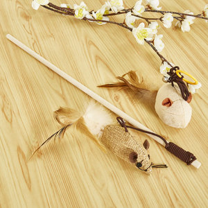 <span class=keywords><strong>7</strong></span> Pack <span class=keywords><strong>Cat</strong></span> Teaser Stick Venta al por mayor <span class=keywords><strong>Cat</strong></span> Mouse Toys Sisal <span class=keywords><strong>Cat</strong></span> Toys Interactive - Product Image 6