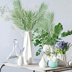 Groothandel 78 Stuks 8 Soorten Jungle Palm Bladeren Kunstmatige Tropisch Blad Jungle Gouden Plant Safari Bladeren Decoraties - Product Image 4