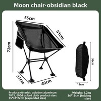 Chaise de pêche/de jardin pliable légère avec logo personnalisé, durable, capacité de 300 lb, sac de rangement, pour adulte, extérieur
