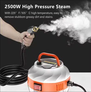 Nettoyeur haute pression portable 6 vitesses 3 bars avec pompe à eau en acier inoxydable, dépassant les 105 degrés Celsius, pour usage domestique, prise US - Product Image 2
