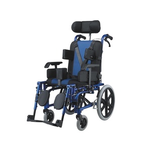 Silla de Ruedas de respaldo alto, reclinable, THR-CW958L, para paliar el cerebro - Product Image 1
