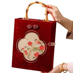 Regalo de compañero <span class=keywords><strong>Retro</strong></span> de lujo festivo de alta calidad, dulces de damas de honor para bodas con caja de regalo en relieve de laminación mate - Product Image 6