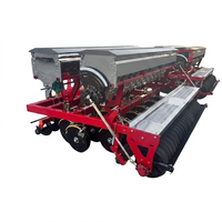 Semoir agricole robuste à disques pneumatiques pour tracteur