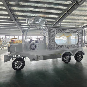 Funeral Hearse Manufacturer Hearse Customized High Quality and Low Price Funeral Carriage <b>Buggy</b> Hearse for Sale European Style - Product Image 6
