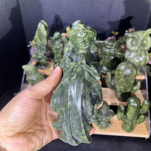 Wholesale Price Natural Crystals Mixed Xiuyan <strong>Jade</strong> Product Healing <strong>Stone</strong> Dragon for Decoration - Product Image 4