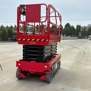 TERLION TRPT0808 Kendinden Tahrikli Mobil Makaslı <span class=keywords><strong>Platform</strong></span> 16m Maksimum Yükseklik Elektrikli Kurşun Asit Akülü Çelik <span class=keywords><strong>Platform</strong></span> 100kg Kapasiteli - Product Image 2