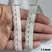 Bande élastique en spandex/nylon écologique de 10 mm pour la couture de soutiens-gorge, la lingerie et les maillots de bain