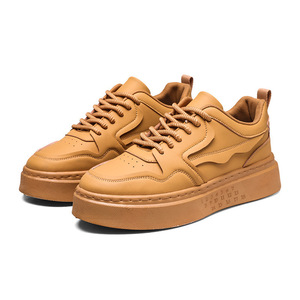 Chaussures de marche décontractées polyvalentes pour hommes, version coréenne, avec doublure en maille, toutes saisons, isolantes et tendance - Product Image 5