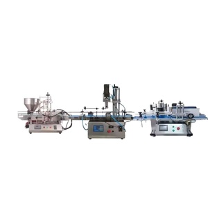 Desktop Automatic Small Volume Liquid Filling + Capping + Labeling Machine for Whole Production Line - Product Image 2