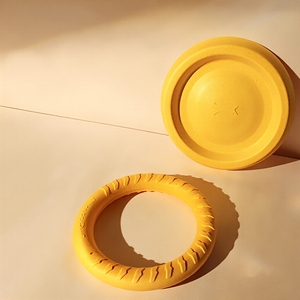 <b>Interactive</b> Dog <b>Toy</b> Ring and Ball, EVA Floating Chew <b>Toy</b> for Water Play, Durable Fetch <b>Toy</b> for Big Dogs, Teeth Cleaning Goldens - Product Image 4