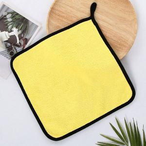 Factory Direct Sales Multi-purpose Pure Color Microfiber Towels Used for Household Hygiene and Car <b>Environment</b> Cleaning Towel - Product Image 2