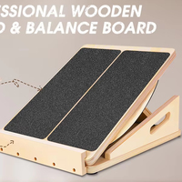 Planche d'équilibre en bois réglable et antidérapante pour l'entraînement de la force du tronc et l'exercice physique (vente en gros)