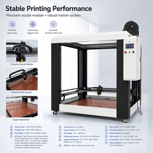 Large FDM <b>3D</b> <b>Printer</b> 1000*1000*1000mm Build Volume with 60kg Load Capacity and High Speed Printing - Product Image 5