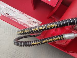 CIMC 80ton 17,3 M Cubierta de caída de cama baja Cargador de cama baja Remolque Lowboy con rampa hidráulica Precio de semi camión - Product Image 5