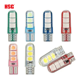 Lampadina LED T10 5050 6SMD - Modalità Luce Costante e Lampeggiante, 12V per Illuminazione Interna Auto, Luce di Lettura e Lampada Targa, Multicolore - Product Image 1