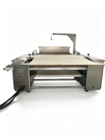 Machine automatique à haute production pour la fabrication de biscuits moelleux, ligne de production complète de biscuits moelleux avec mélangeur de pâte et convoyeur de refroidissement