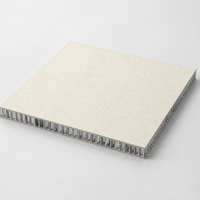 Panneau en aluminium alvéolé à texture lin blanc, léger, résistant au feu et écologique, pour murs et plafonds intérieurs modernes