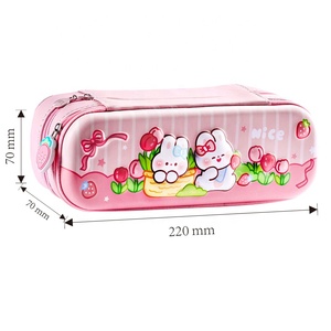 Estuche Personalizado para Lápices <span class=keywords><strong>3D</strong></span> 2026, Caja de Lápices No Tóxica, Estuche Escolar con Estampado Lindo para <span class=keywords><strong>Niños</strong></span>, Regalo Escolar Sublimado - Product Image 2
