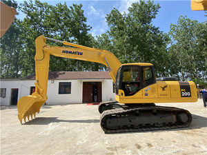 Excavatrice PC200-7 Komatsu de 20 tonnes utilisée avec le nouveau prix de la pelle mobile sur chenilles Caractéristiques des composants de base Pompe à moteur Engrenage moteur - Product Image 4