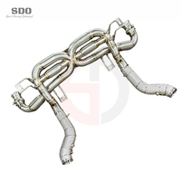 Système d'échappement Catback SDO pour Lamborghini Gallardo 5.0L 2004-2007 en acier inoxydable 1.5MM