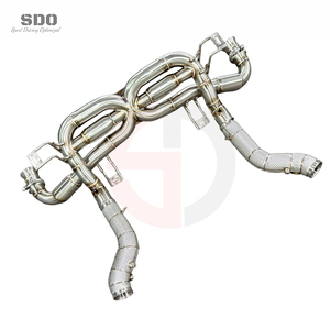 ท่อไอเสียแคทแบค SDO สำหรับรถยนต์แลมโบกินี กัลลาร์โด 5.0 ลิตร <span class=keywords><strong>ป</strong></span>ี 2004-2007 ทำจากสแตนเลสสตีลหนา <span class=keywords><strong>1</strong></span>.5 มม. ระบบท่อไอเสีย - Product Image 3