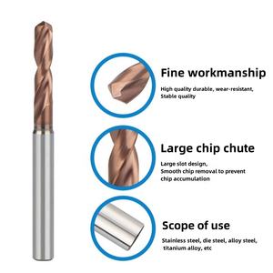 ดอกกัดซีเอ็นซีความแม่นยำสูง 3 มิติ 5 มิติ ทำจากทังสเตนคาร์ไบด์ ขนาด 1.0-20 มม. เคลือบ AlTin 2 ฟัน 55HRC ดอกไมโครไดร์ล รองรับ OEM ดอกกัดแบบหมุน - Product Image 6