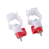 Accessoires d'alimentation pour volailles, abreuvoir à tétine pour poulets, pour tuyau de 25 mm de diamètre, tétine à boire automatique pour cailles et pigeons