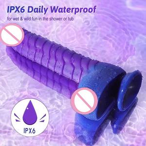 Vibratore Dildo Realistico con Telecomando, Riscaldamento e Spinta per Donne, Giocattolo Sessuale Telescopico - Product Image 6