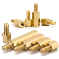 M2 M2.5 M3 M4 M5 M6 Filetage Mâle à Femelle Distance Vis Pilier Pcb Hex Entretoise en Laiton