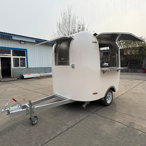 Camion de nourriture mobile personnalisable de 2,5 mètres, équipement de cuisine complet, chariot à desserts, café, <span class=keywords><strong>concession</strong></span>, mini remorque alimentaire - Product Image 2