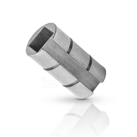 Pièces d'adaptateur de broche de verrouillage MIM de moulage par injection de poudre de métal en acier inoxydable 304L personnalisées