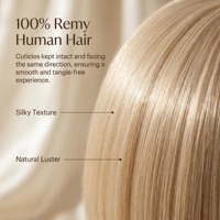 Peluca Mono de Estilo Occidental para Chicas, Duradera, Reutilizable, Fácil de Usar, Talla de Gorra Personalizada, 100% Cabello Humano Remy, Premium OEM ODM
