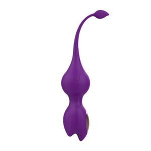 Novo Vibrador Remoto Rosa de Silicone com Bola de Apertar para Massagem Vaginal Recarregável para Mulheres - Product Image 5
