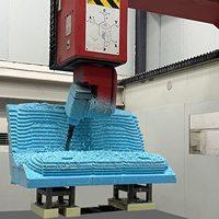 Prototipado Rápido con Mecanizado CNC de 5 Ejes para Piezas de Automóviles - Plástico, Metal y Espuma |   Corte por Electroerosión con Hilo |   Producción de Bajo Volumen